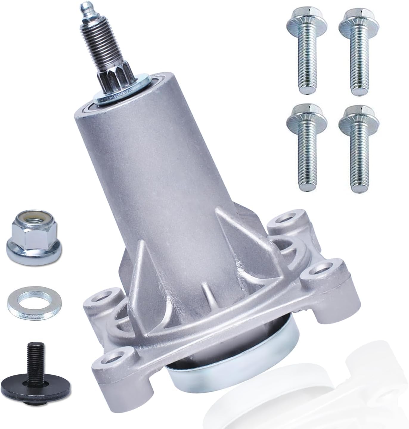 532187281 187292 532187292 587819701 Spindle Assembly Compatible with Husqvarna/Craftsman/AYP/Poulan 54 Inch Decks,Compatible with Ariens 21546238 21546299