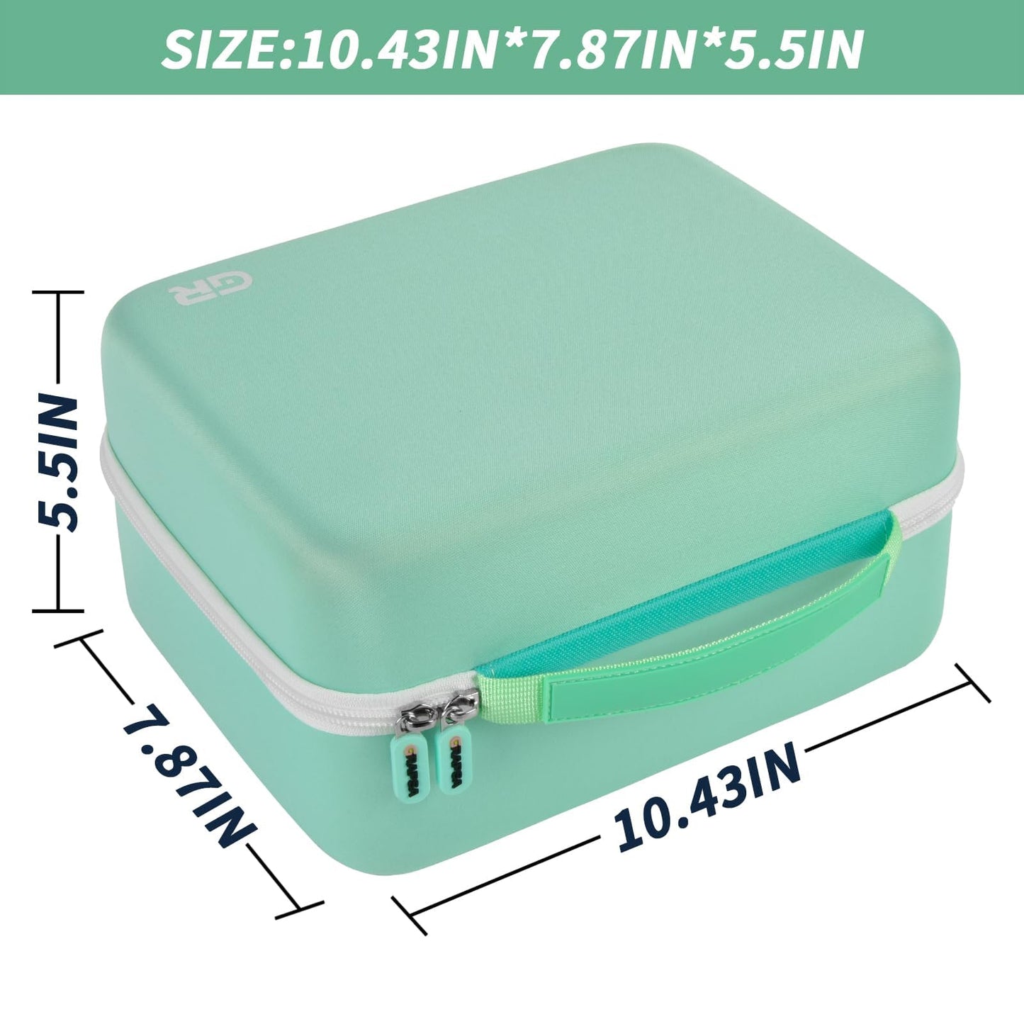 Case Compatible with Little Tikes for Story Dream Machine Books Starter Set, Toys Protective Container for Little Tikes for Storytime Audio Play Real for Littles Character Collection-Green (Box Only)