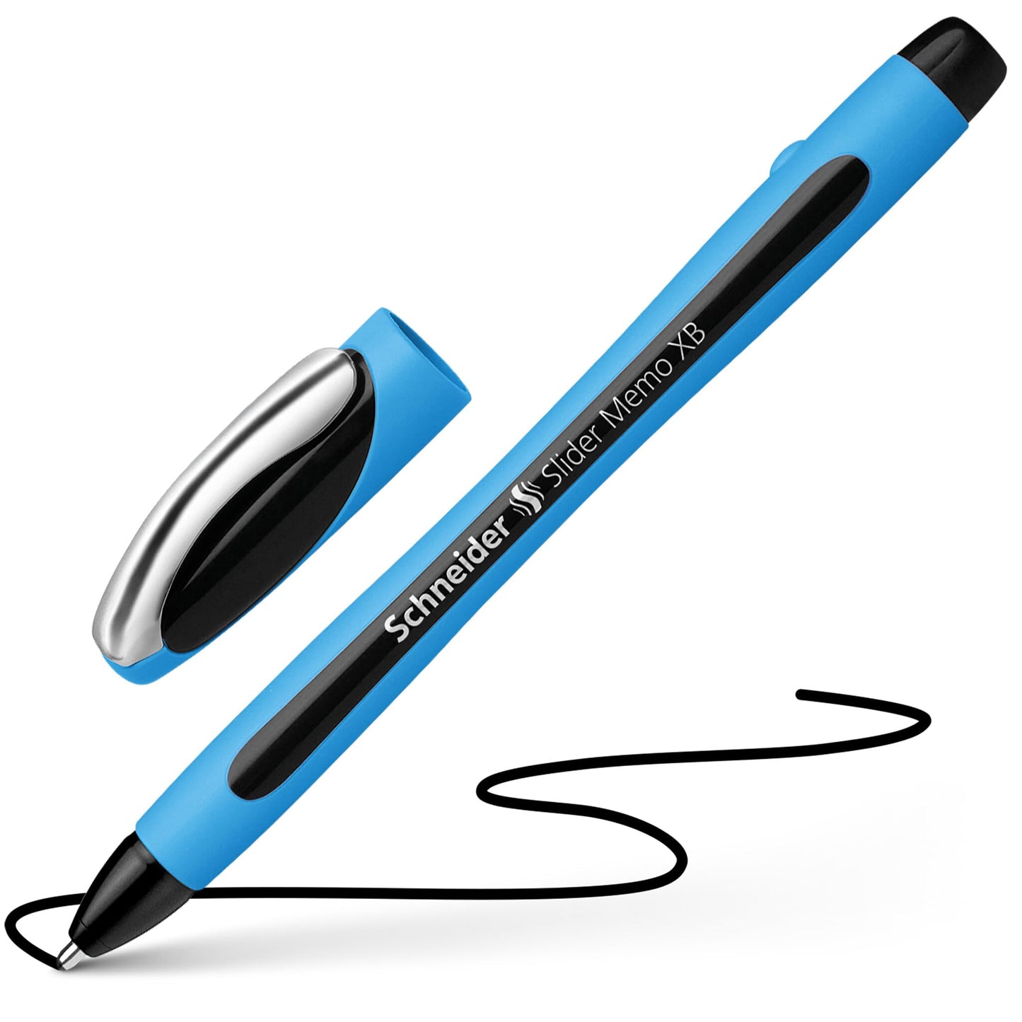 Schneider Slider Memo XB Ballpoint Pen, Black (150201)