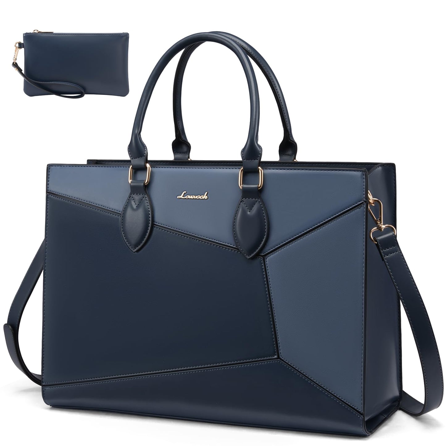 LOVEVOOK Laptop Tote Bag for Women Work Travel, Stylish Teacher Bag Purse Computer Bag, Nurse Bags Briefcase Business Handbag