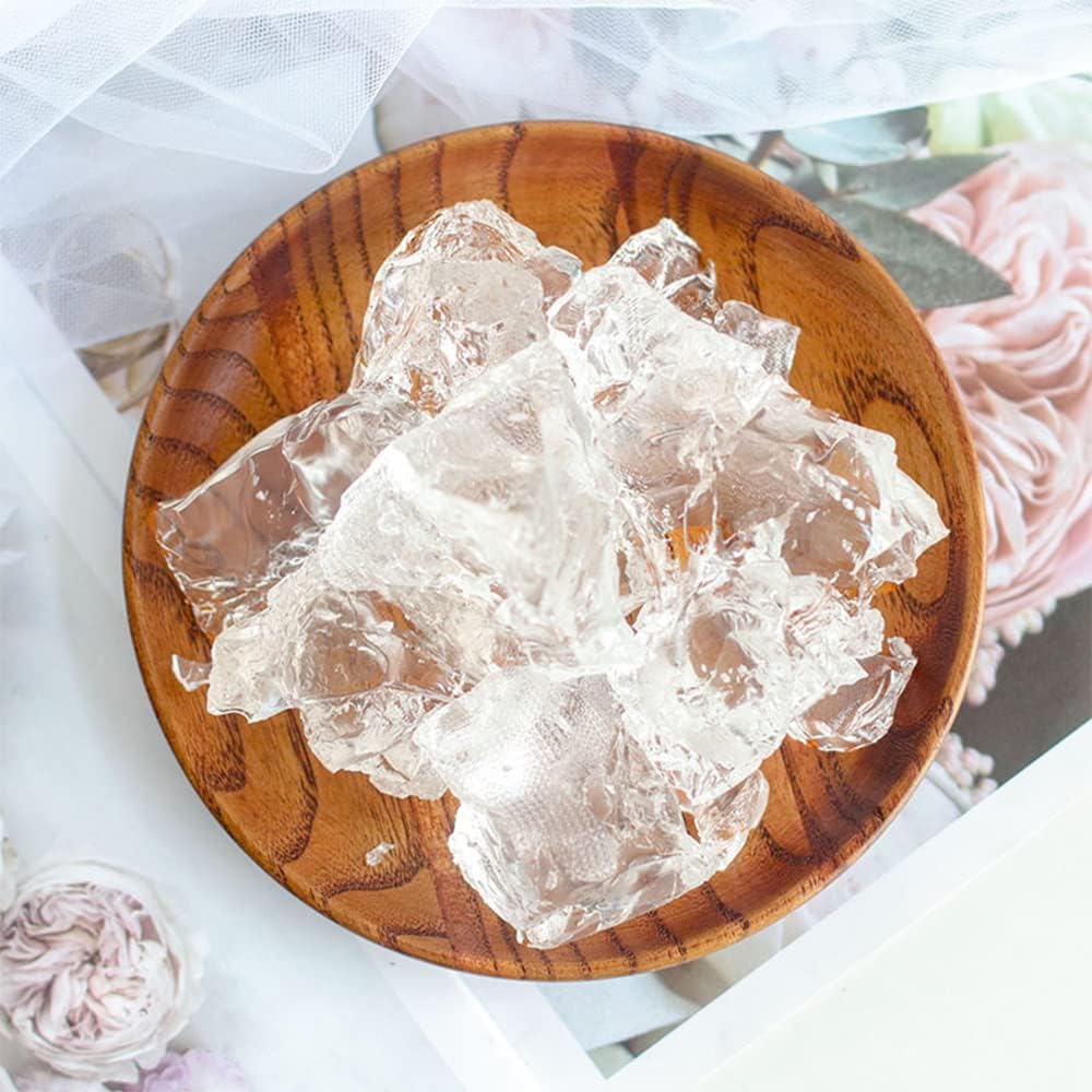 TooGet Transparent Jelly Wax DIY Candle Making Gel Wax Handmade Material Crystal Gel Candle for Candle Making and Handcraft Scented Candles Supplies - 5 lb