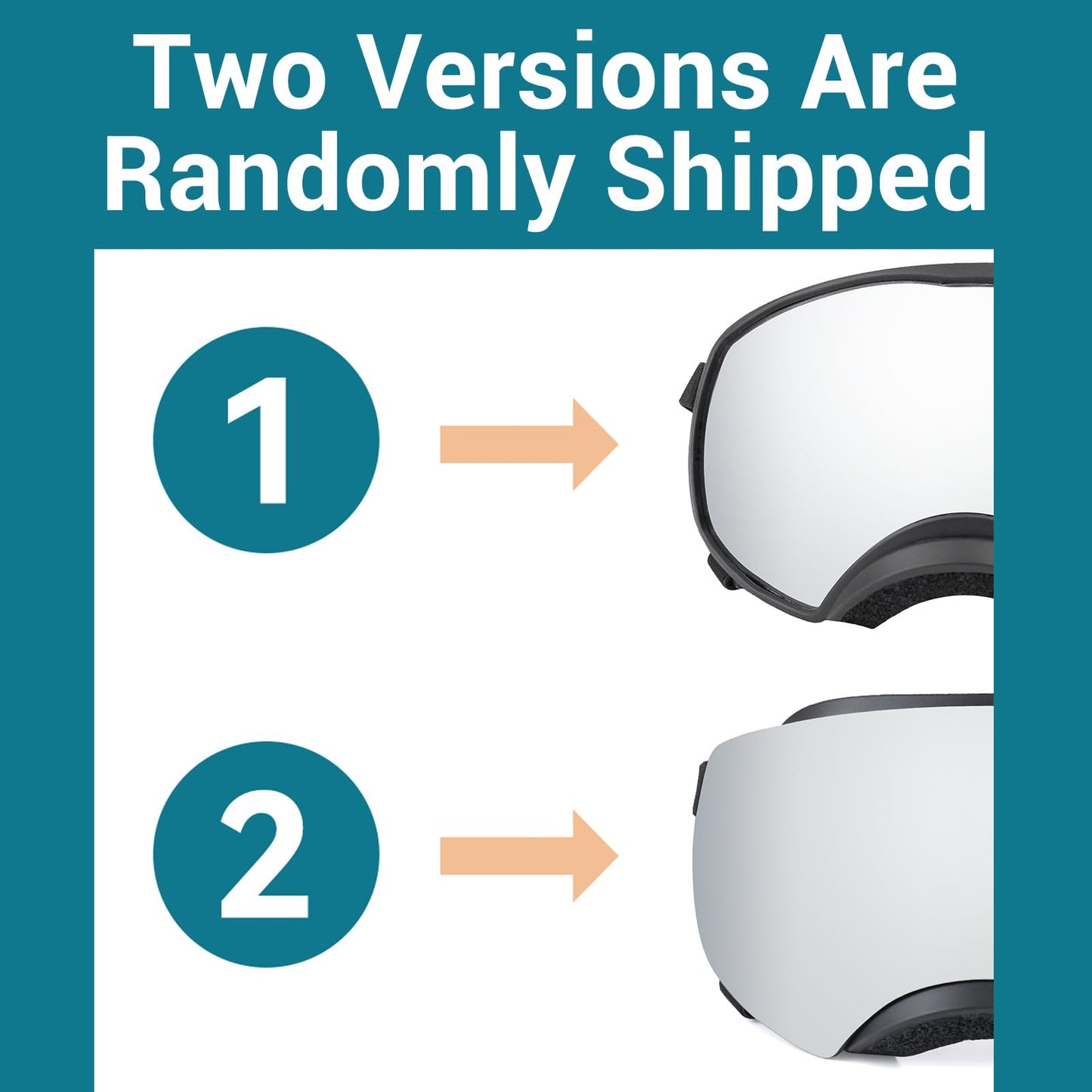 NAMSAN Dog Goggles for Large Dogs, Black/Silver Lenses Replaceable, Anti-UV Sunglasses for Dogs Medium to Large Breeds, Driving Dog Eye Protection, Windproof Dustproof, Adjustable, Black
