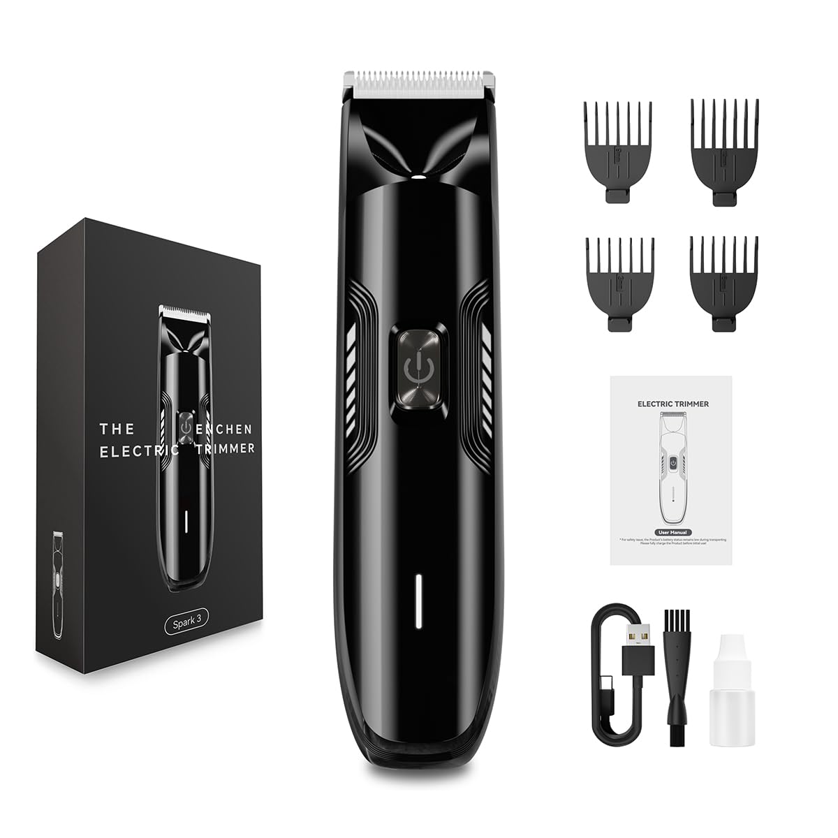 Body Shaver for Men, Electric Razor Floating Head Waterproof Shaver Razor Rechargeable Cordless Bikini & Body Trimmer, 90min Long Working - Painless Hair Removal