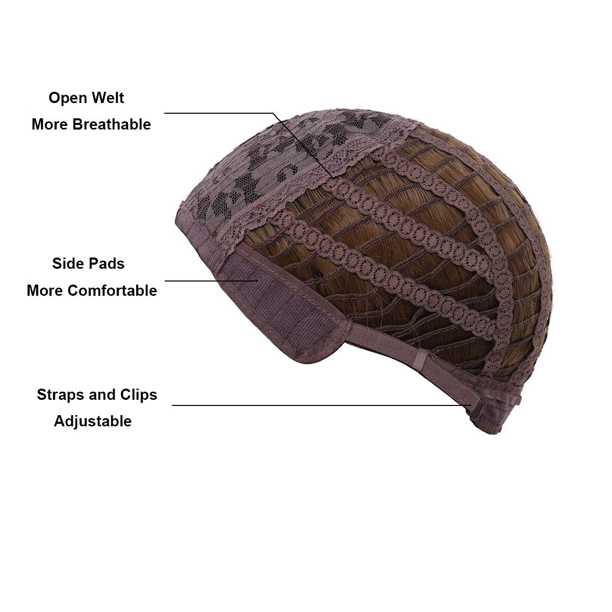 BERON Mardi Gras Colored Wigs Ombre Purple Yellow Green Long Wavy Wig for Women Girls Heat Resistant Synthetic Hair Wigs for Cosplay Party