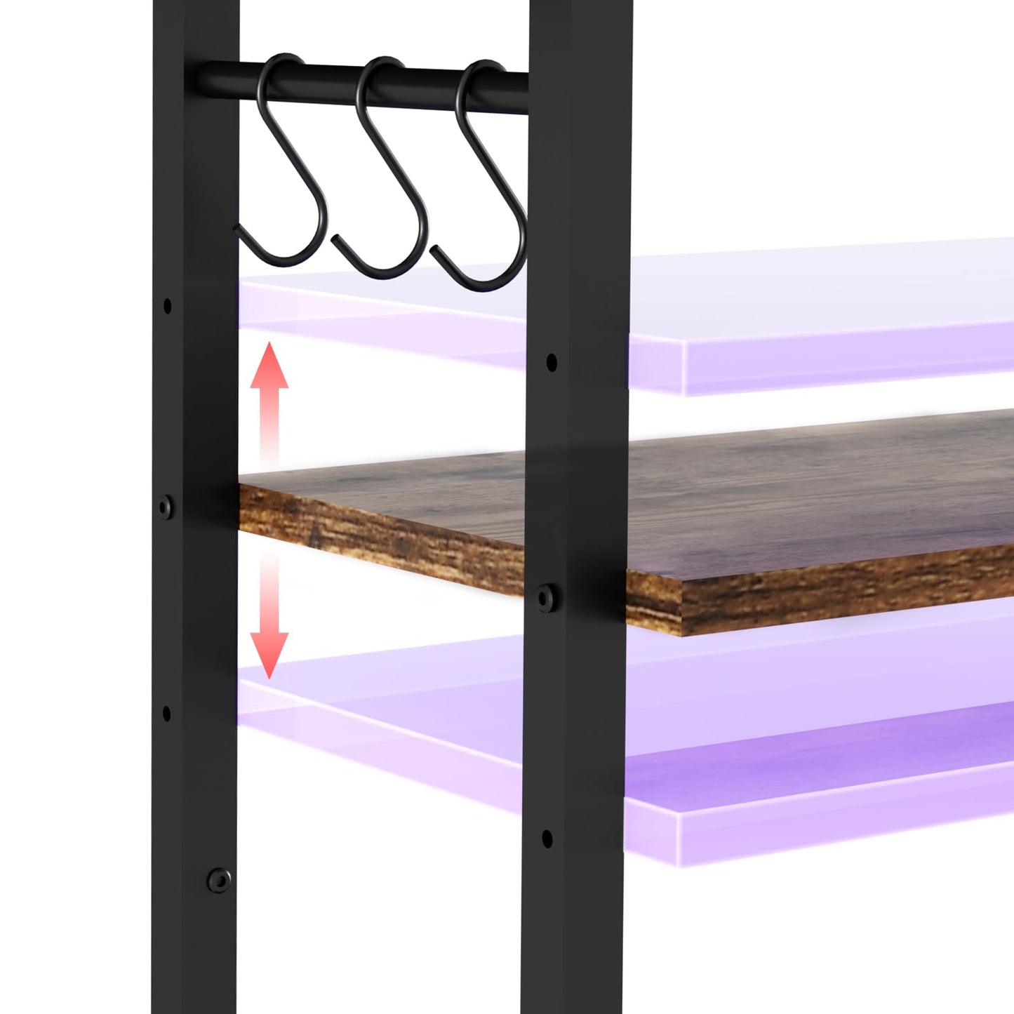 YMYNY Tall Printer Stand UHPT002H