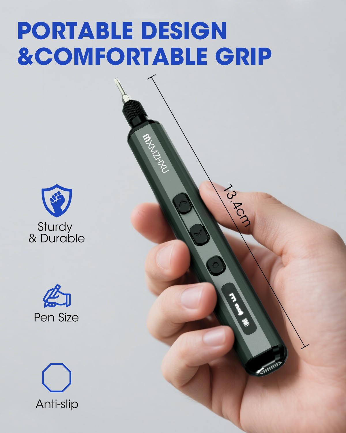 Mini Electric Screwdriver Set, Precision Screwdriver Set with 5 Torque,Magnetic Storage, Repair Tool Kit for PC, RC, Phone, Camera, Laptop (68)