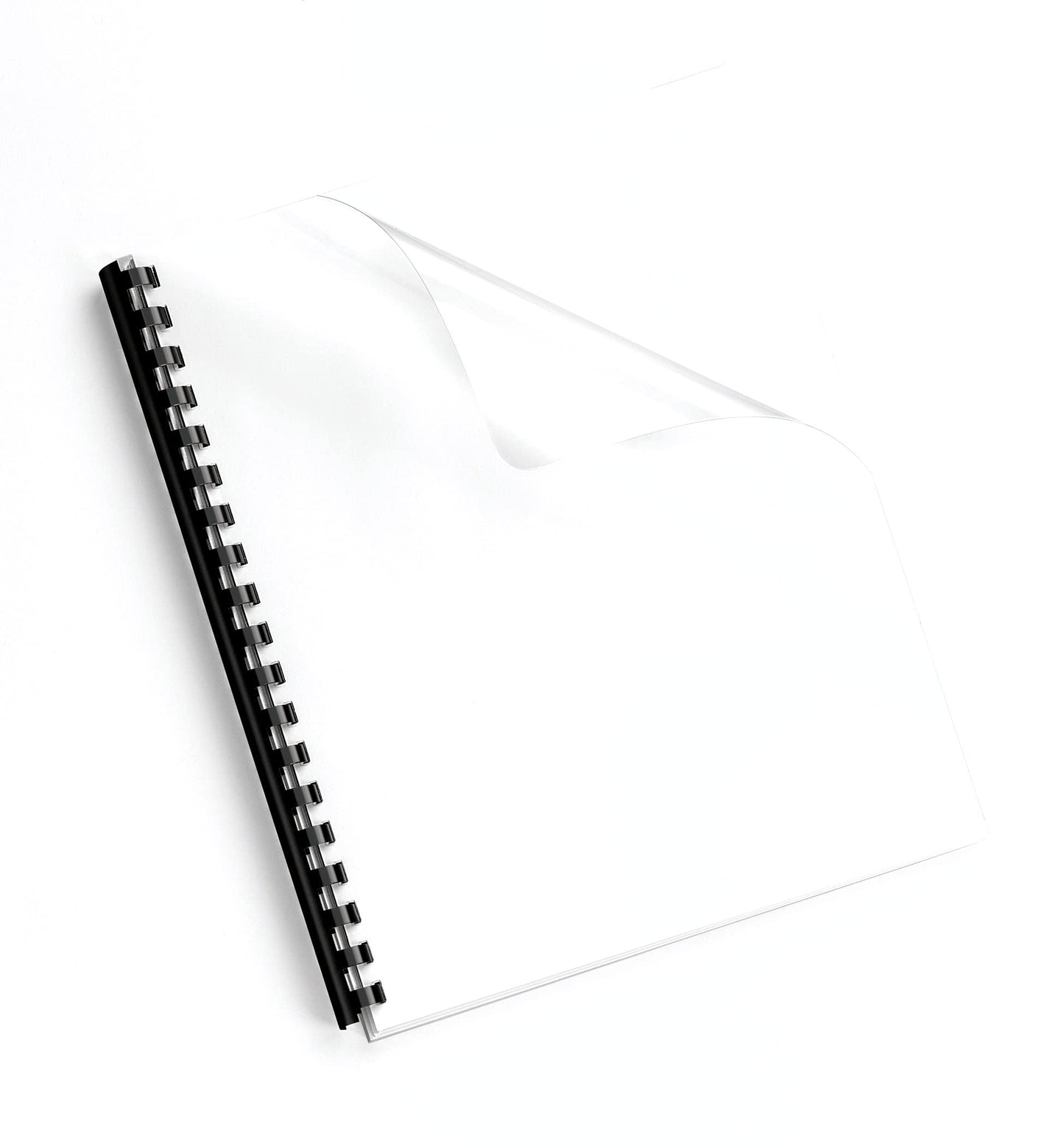 Fellowes Crystals Transparent PVC Binding Cover, Letter, 100 Pack