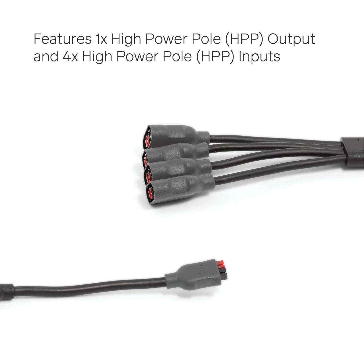 BioLite, 4x1 Solar Chaining Adapter, Compatible with BioLite SolarPanel 100 & BaseCharge 1500 Power Station