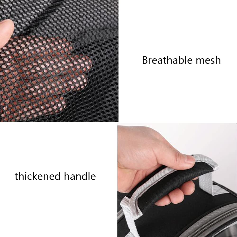 Cat Backpack Carrier Pet Dog Expandable Carriers Bag with Space Capsule Clear Bubble Window for Kitten Small Puppy and Bunny Cats Travel Hiking Walking Outdoor Use