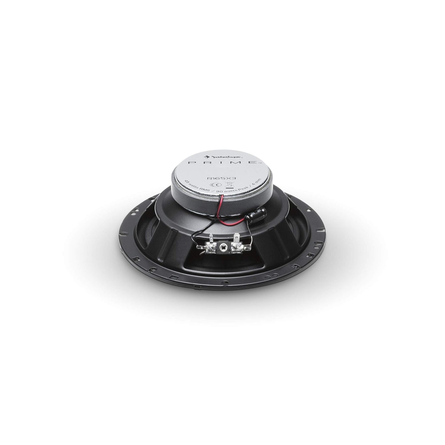 Rockford Fosgate R165X3 Prime 6.5-Inch Full-Range 3-Way Coaxial Speaker - Set of 2
