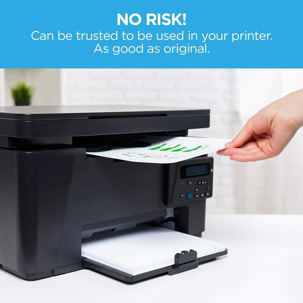 LD Compatible Brother DK-1208 10 Rolls of Address Labels / 1.4 in x 3.5 in