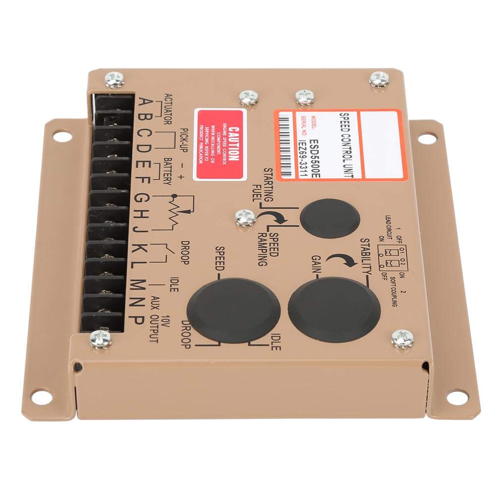 Generator Controller Board, ESD5500E Electronic Engine Governor Engine Speed Controller Panel