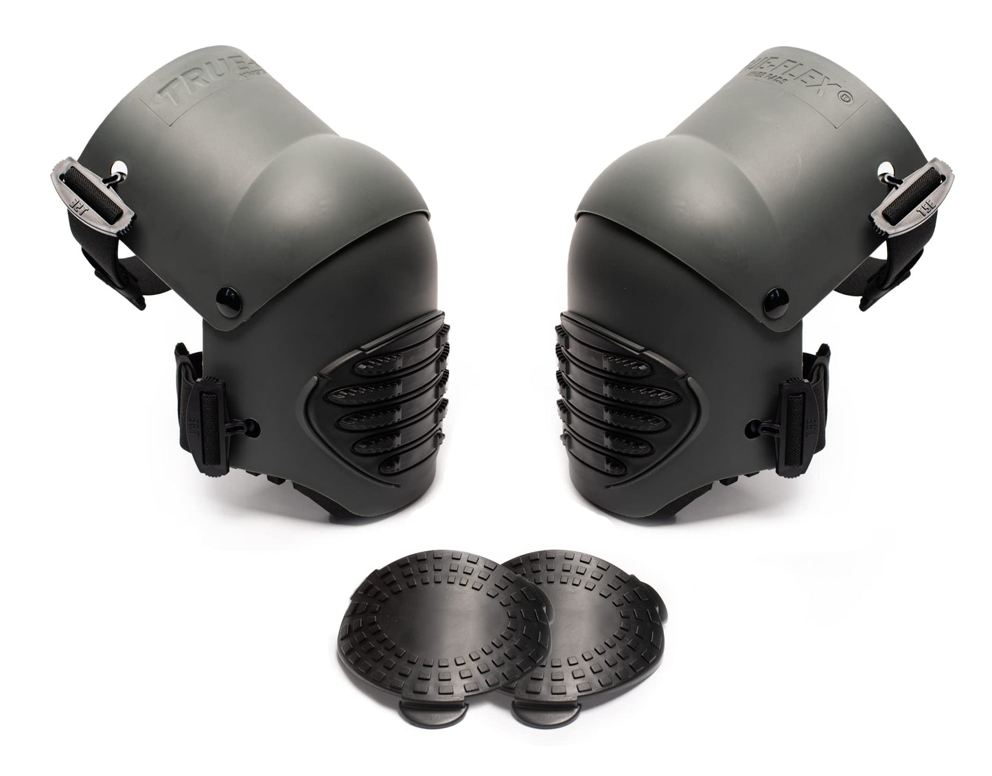 TSE Safety True Flex Work Knee Pads, Black, one Size (TSE-TFLX-4-16)