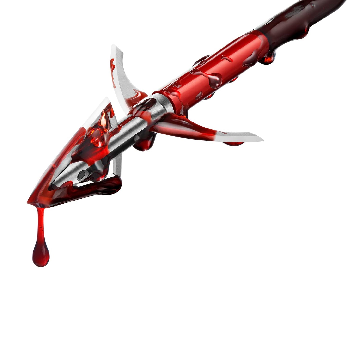 Bloodsport Grave Digger Mechanical Broadhead 100 Grain Aluminum and Steel.