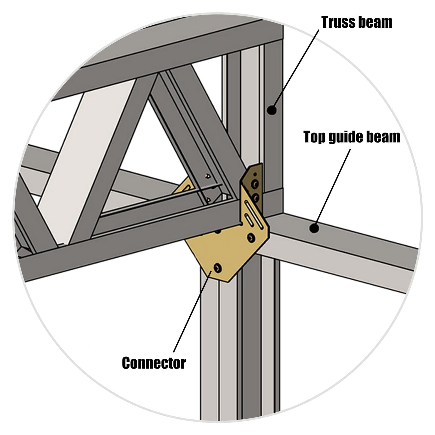 CNQLIS 20 Pack Hurricane Tie, 18-Gauge Hurricane Tie, Heavy-Duty Electro-Galvanized Joist Hanger, 1.2mm Thickness, for Roof Truss Timber Connector, Earthquake-Resistant Bracket