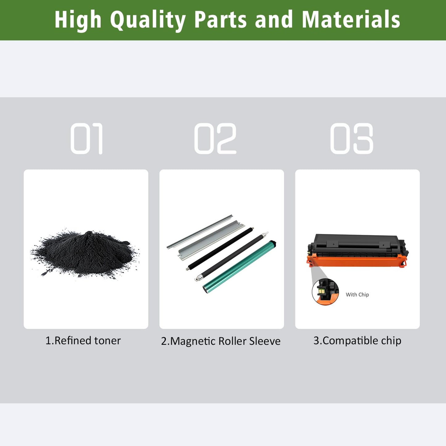 GREENPRINT with CHIP 141X W1410X ( W1410A 141A ) Compatible Toner Cartridge Black High Capacity 2000 Pages for H P M110 M110w M139 M140 M140w Printer, Can't Work with H P + Printer Model End with e