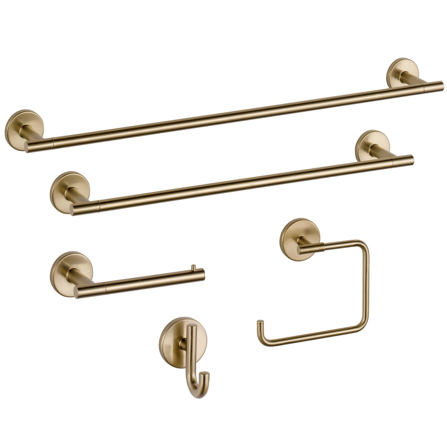 Delta Faucet 75950-CZ Trinsic Toilet Paper Holder 3.31 X 7.00 X 3.31 inches Champagne Bronze