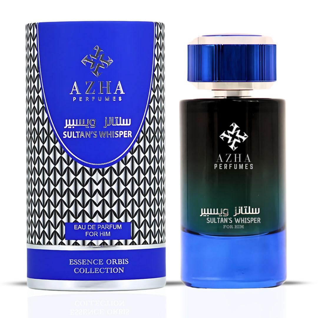 Azha Perfumes Sultans Whisper EDP Spray Men-3.3 oz