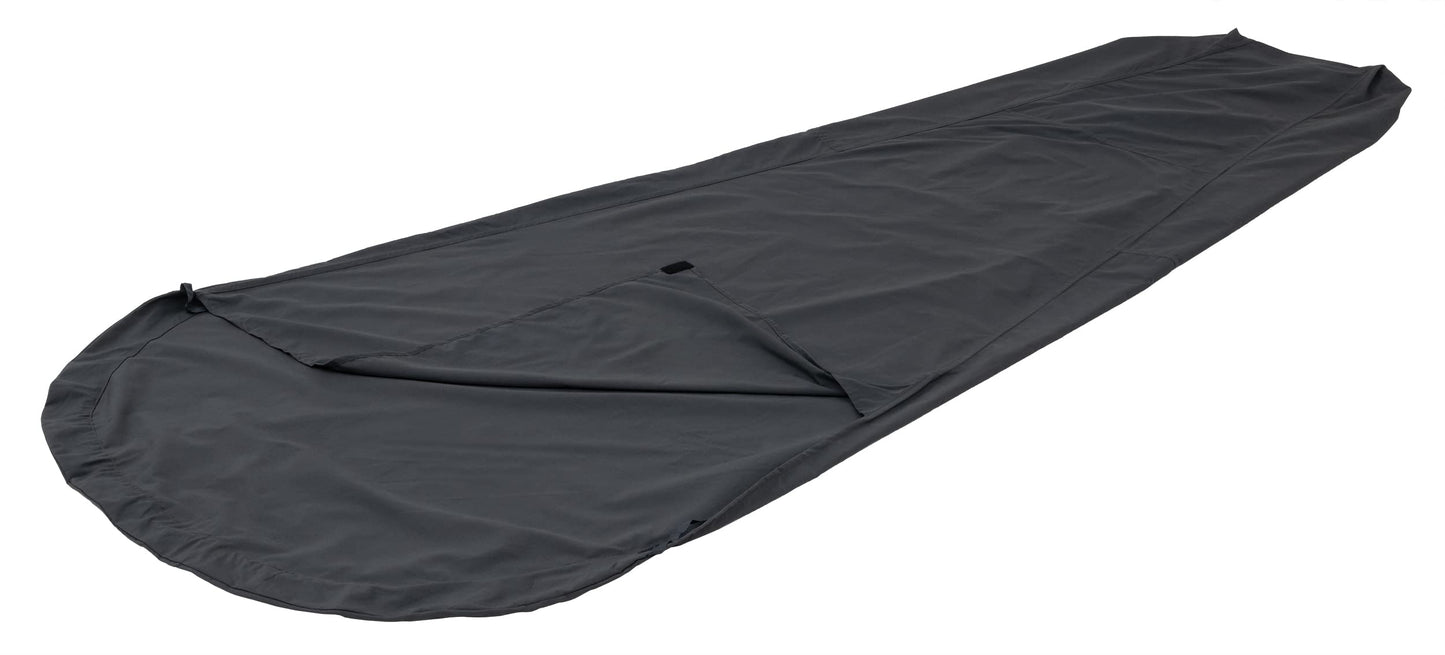 ALPS Mountaineering Poly Cotton Mummy Sleeping Bag Liner - Charcoal