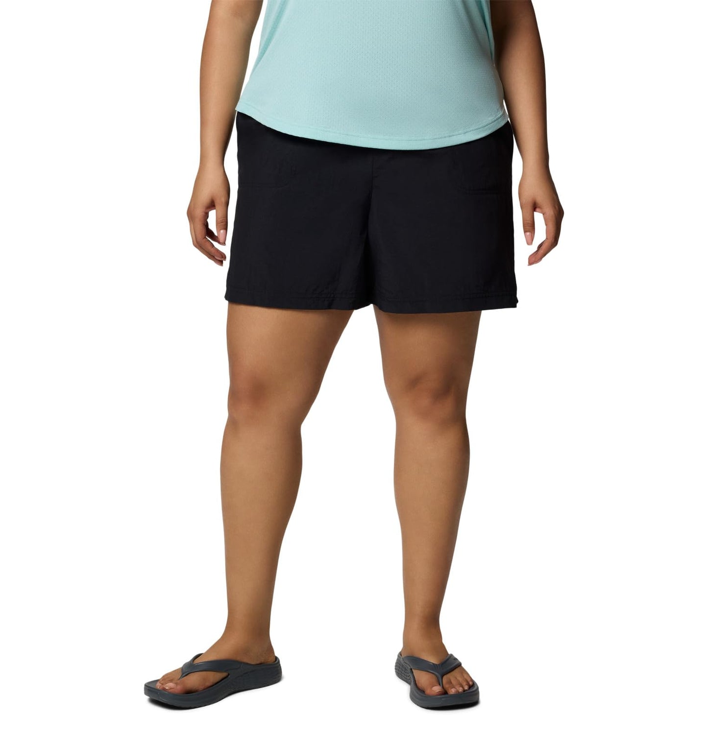 Columbia Women's Sandy River Short Ii, Black, Medium/5" Inseam