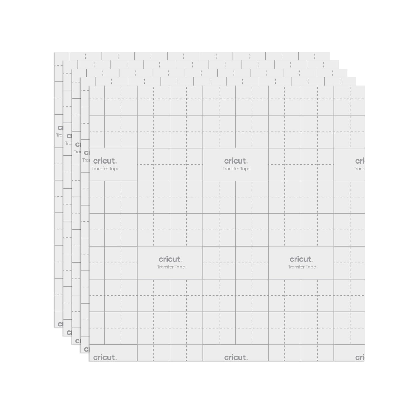 Cricut Value Transfer Tape-Flat Pack-12x12 in (75), Clear