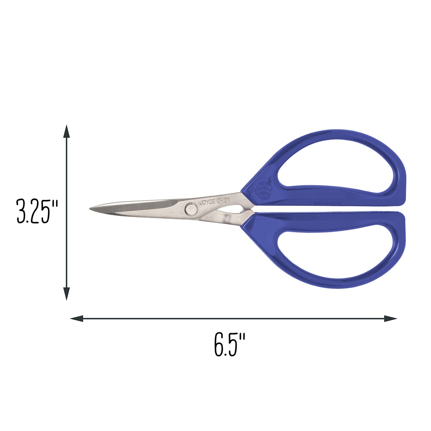 Joyce Chen Original Unlimited Kitchen Scissors All Purpose Kitchen Shears with Comfortable Handles, Blue