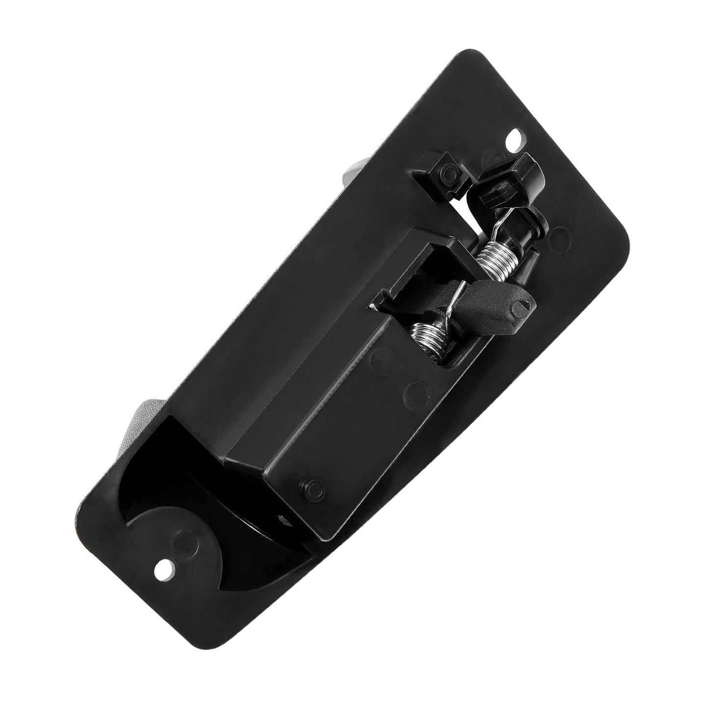Metal Exterior Door Handles, Compatible with 1999-2007 Chevy Silverado, GMC Sierra 1500 2500 3500, Extended Cab Rear Outside Left Driver & Right Passgenger Side | Replace# 15758171, 15758172