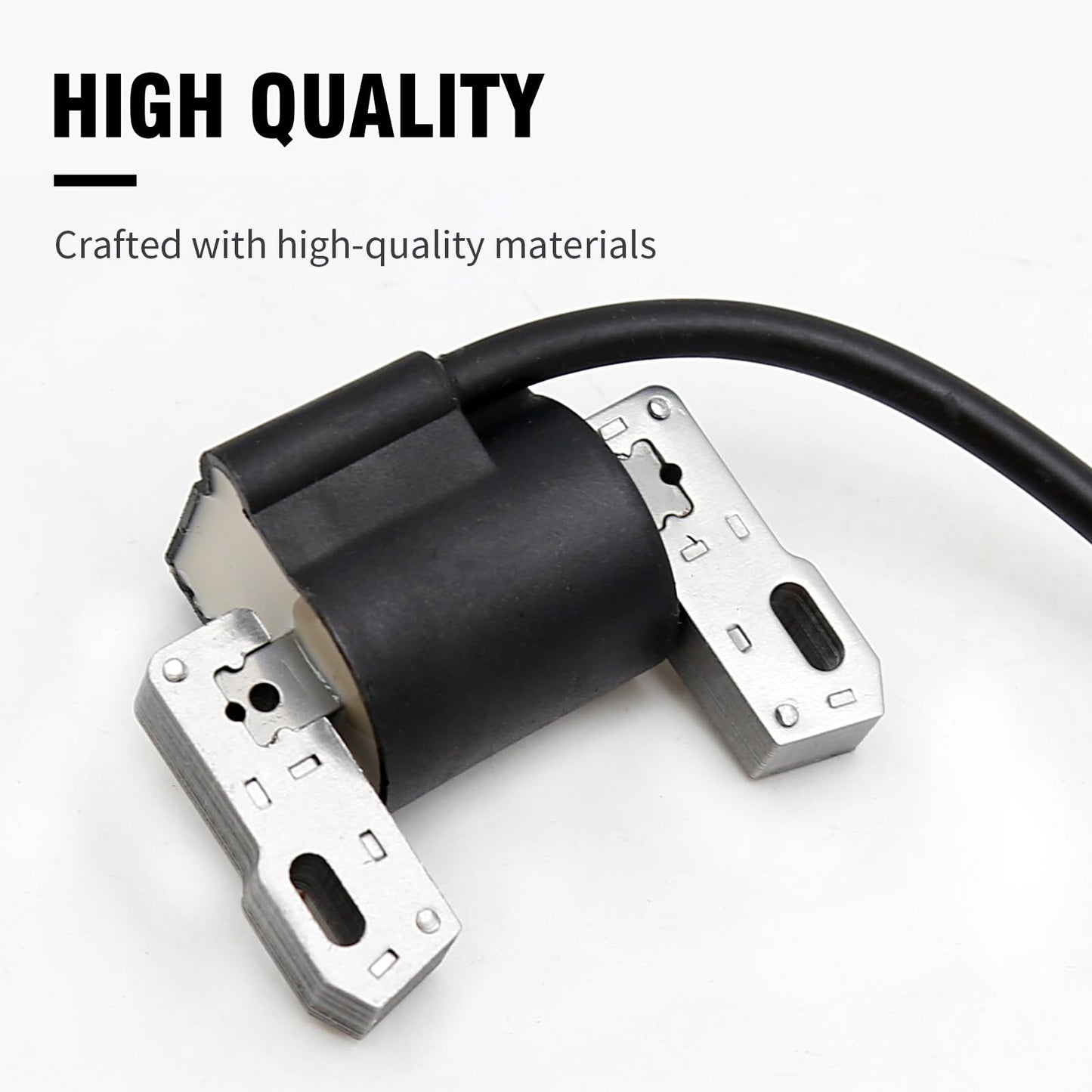 laffoonparts 2Pcs 406777 799651 Ignition Coil Replacement for B S Intek V-Twin 18-22HP Engine Replace 691060 499447 401577 592846