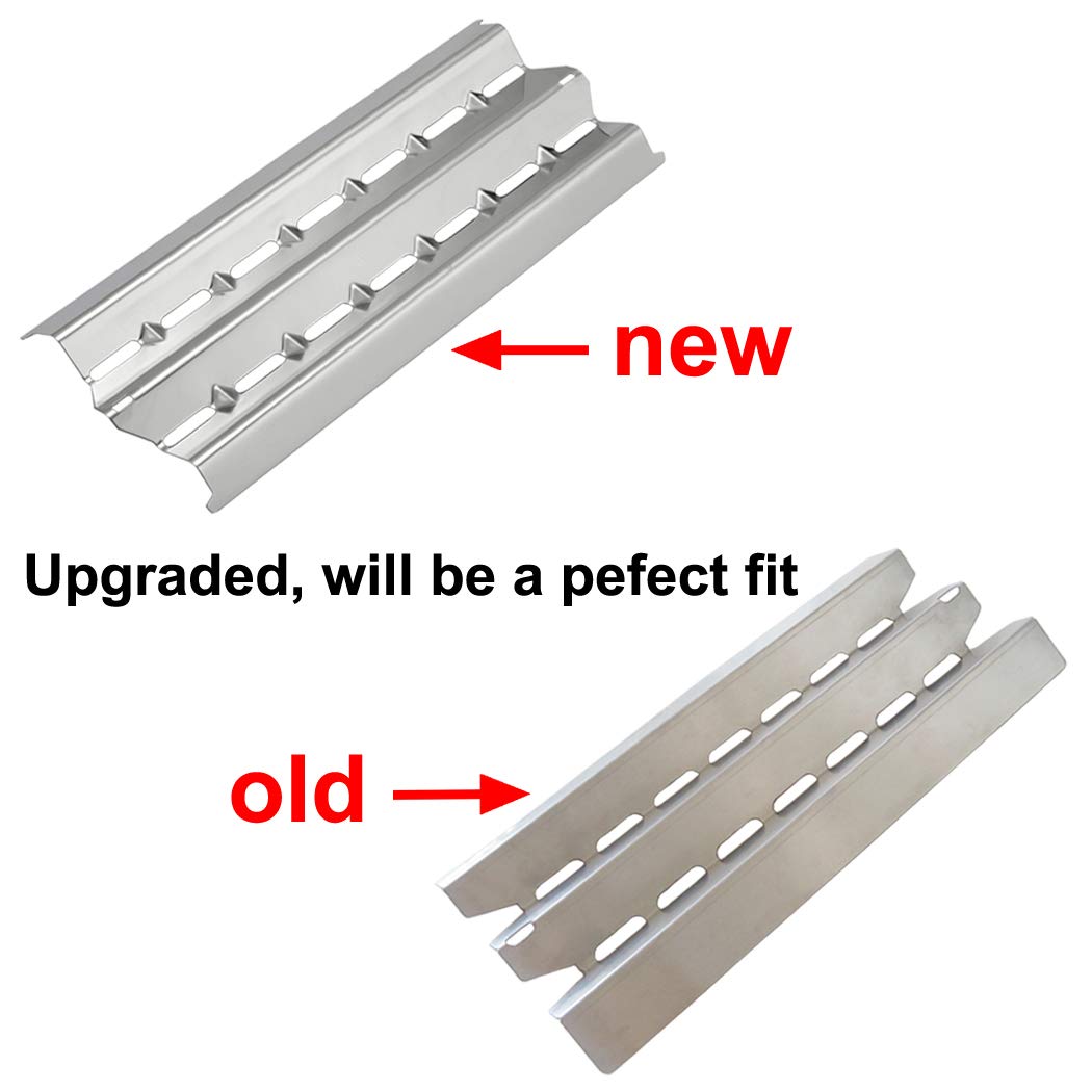BBQSAVIOR SP49 Flav-R-Wave Heat Plate Replacement Parts for Broil King Signet, Sovereign and Monarch Gas Grills, 13 3/4 inch x 6 1/4 inch, 3-Pack