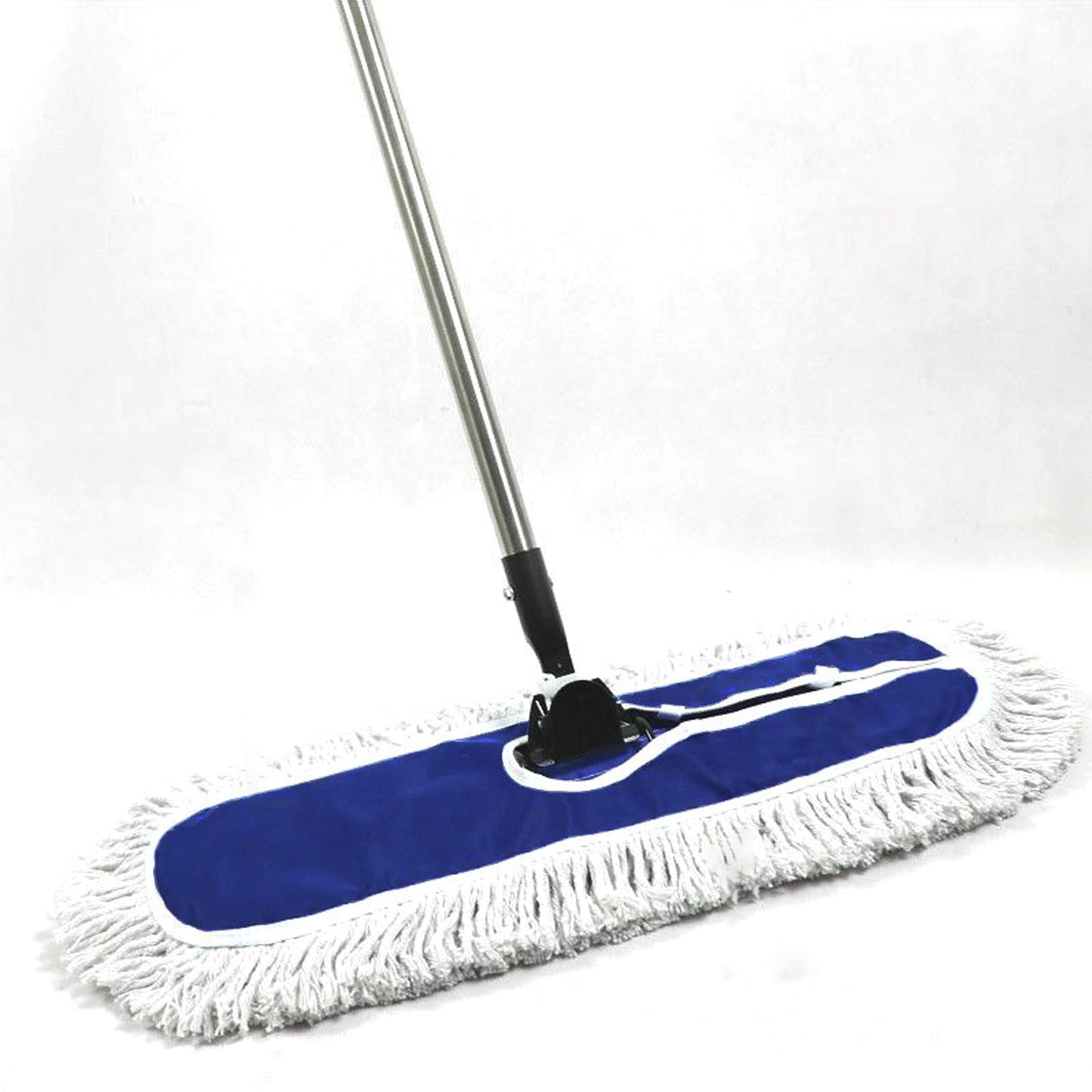 EOEXN 24" 3 Pack Industrial Strength Cotton Dry Dust Mop Head Refill for Hardwood, Ceramic, Marble, Tile; Fits 24 Inch Frame