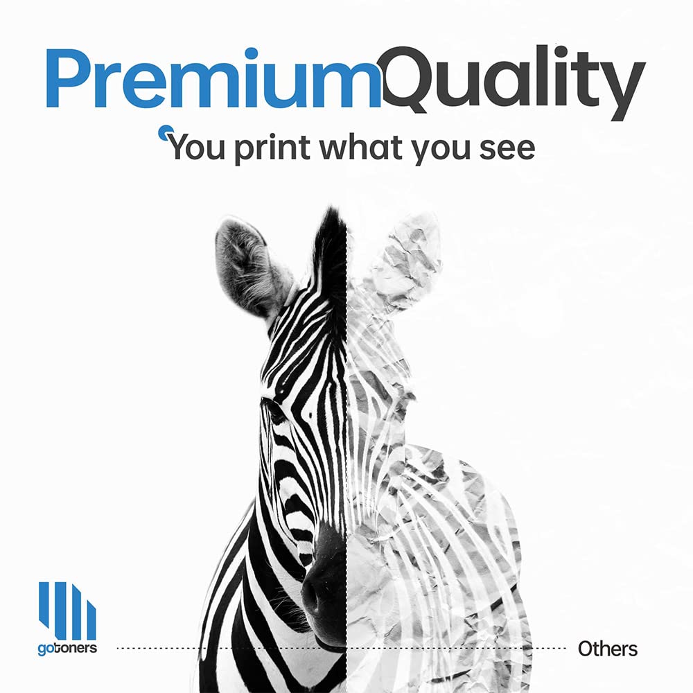 (Latest Chip) Gotoners 4PK Compatible Toner Cartridge for HP 204 204A CF510A CF511A CF512A CF513A Toner for HP Color Laserjet Pro MFP M180nw M180n M181fw M154nw M154a