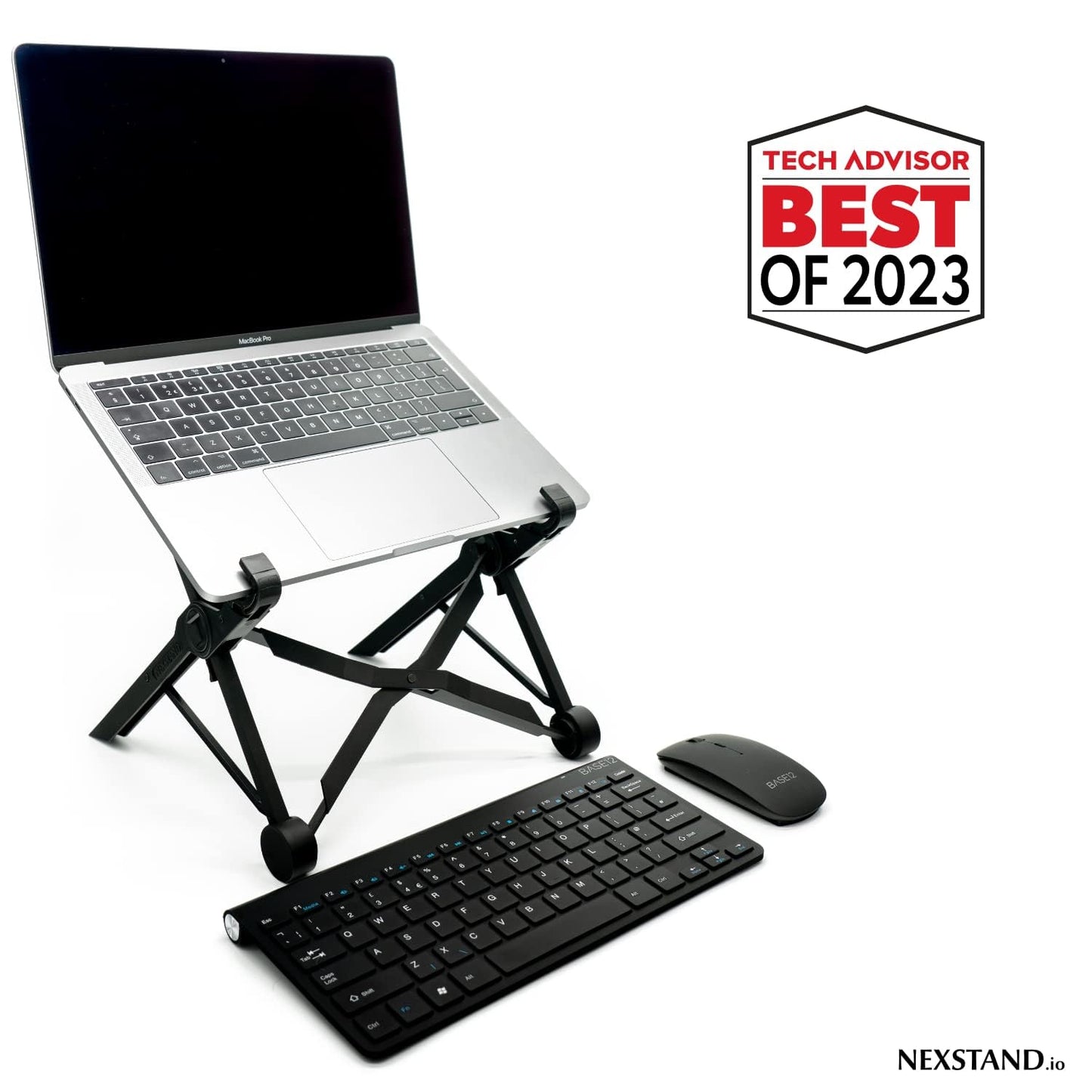 Nexstand Laptop Stand - Portable Foldable & Height Adjustable Universal Fit for MacBook and PC