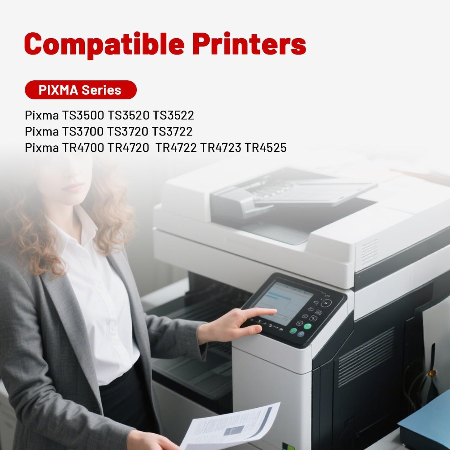 Faedra 275XL 276XL Ink Cartridges for Canon PG-275XL CL-276XL Ink Cartridges Combo Pack 275 XL 276 XL for Pixma TS3720 TR4720 TR4700 TR4723 TR4722 TS3500 TS3520 TS3522 Ink (1Black 1Color)