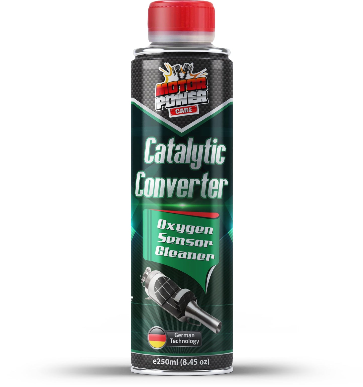 Catalytic Converter Cleaner Pass Emissions Test Cleans Catalyst, Oxygen Sensor and Combustion Chamber Cleaner, Fuel additive
