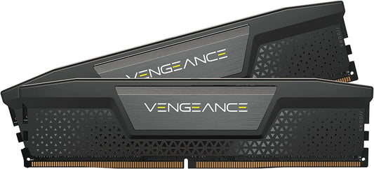 CORSAIR Vengeance DDR5 RAM 32GB (2x16GB) 6000MHz CL36 Intel XMP iCUE Compatible Computer Memory - Black (CMK32GX5M2E6000C36)