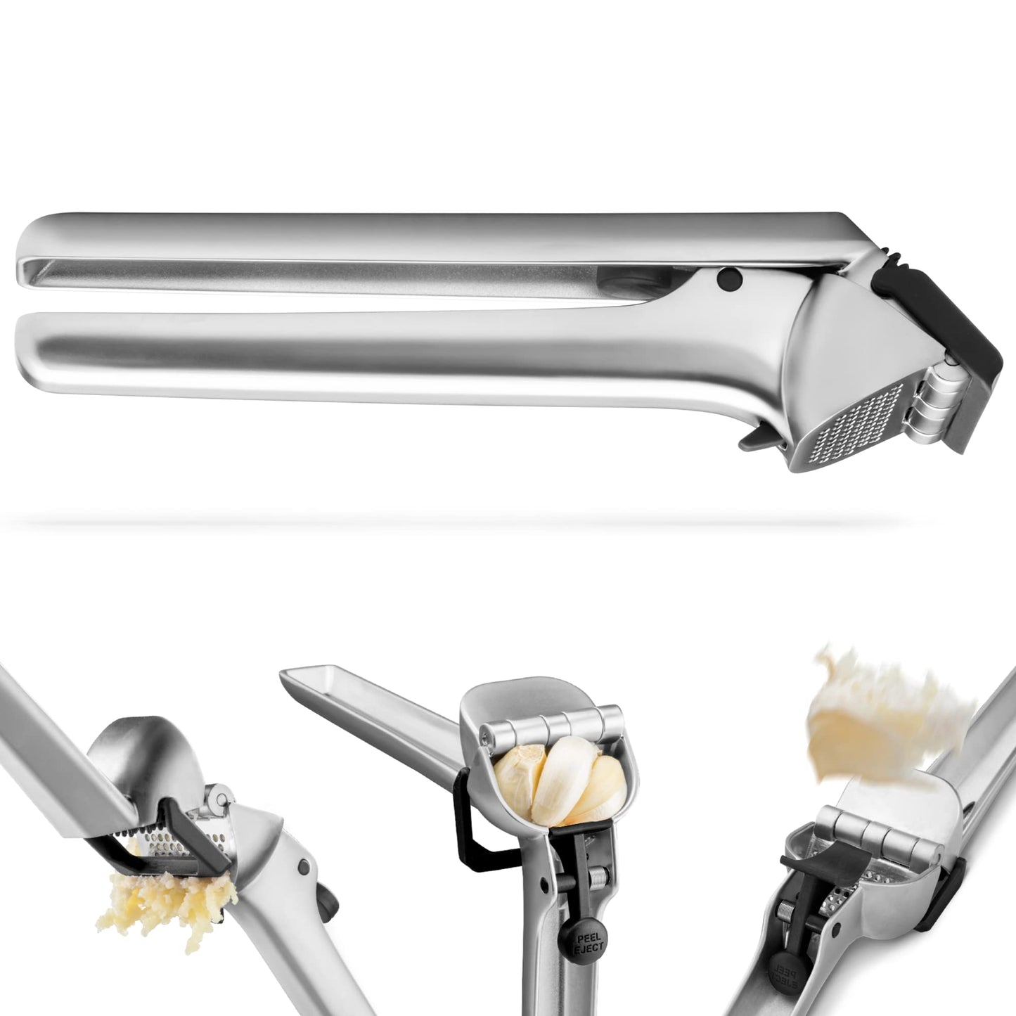 Dreamfarm Garject Garlic Presses, Charcoal