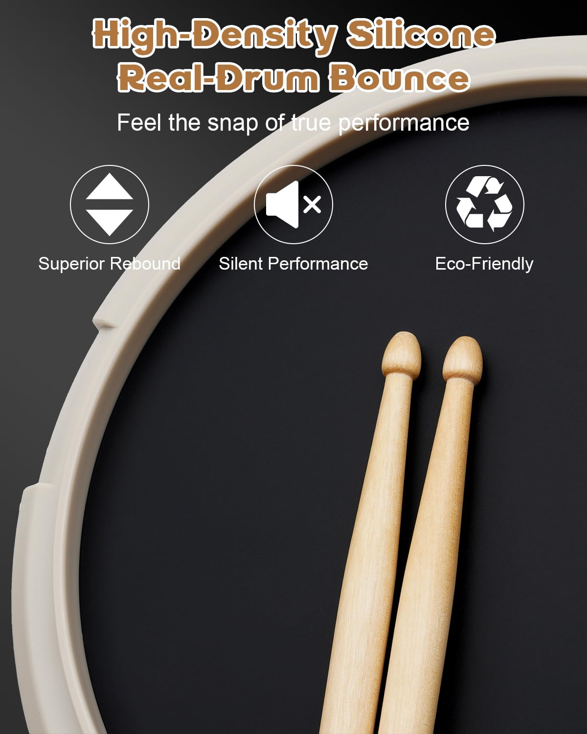 Rvone drum pad white