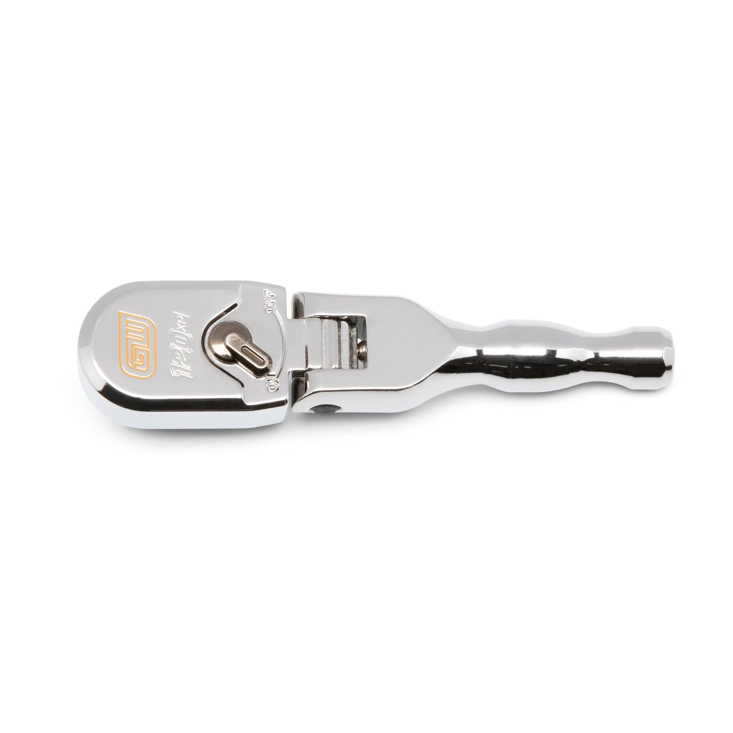 GEARWRENCH 3/8" Drive 120XP Full Polish Chrome Stubby Flex Head Teardrop Ratchet | 81212XP