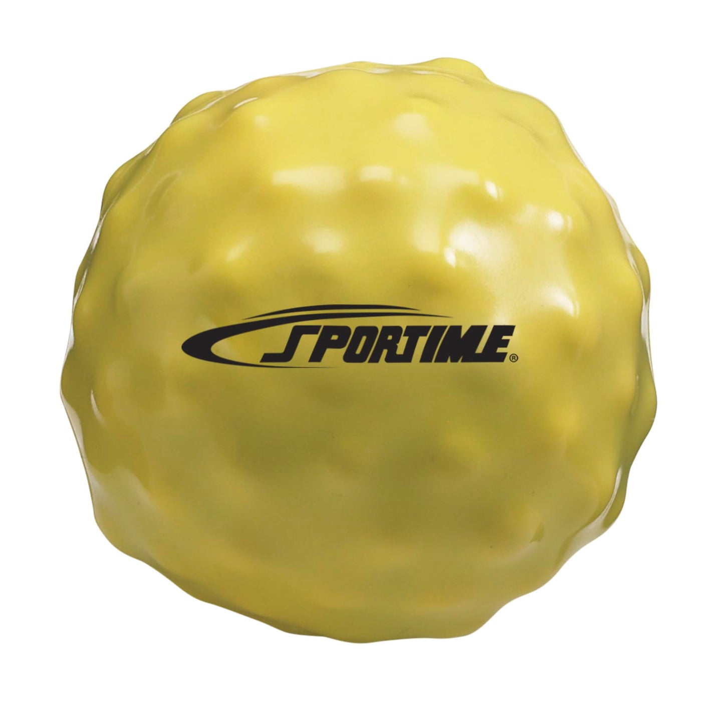Abilitations Yuk-E-Ball Medicine Ball - 2.2 lbs (1kg) 5 inch Diameter - Yellow