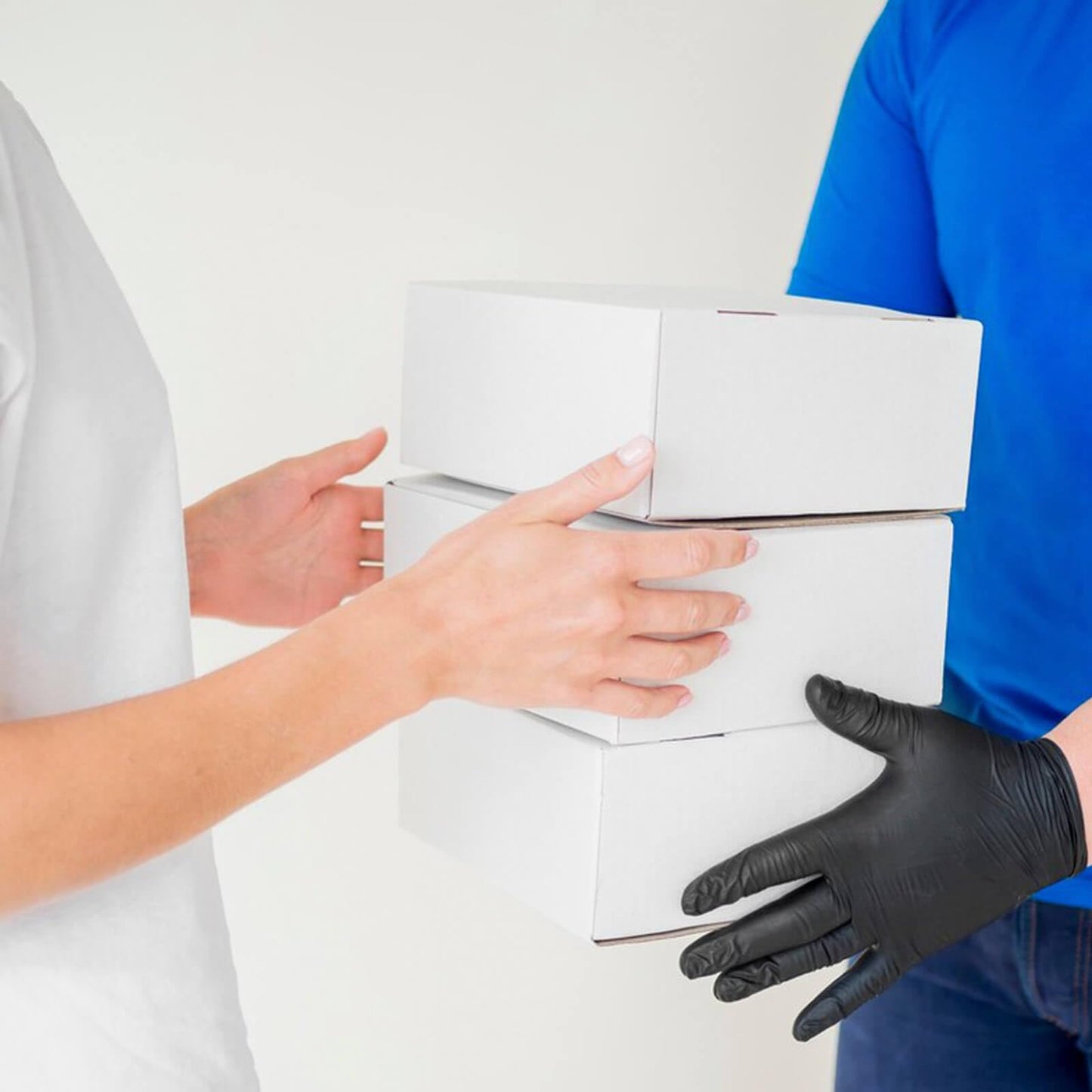 Shipping Boxes 9x6X4 Inches Set of 20 White Corrugated Cardboard Mailer Boxes for Packing, Mailing, and Small Business