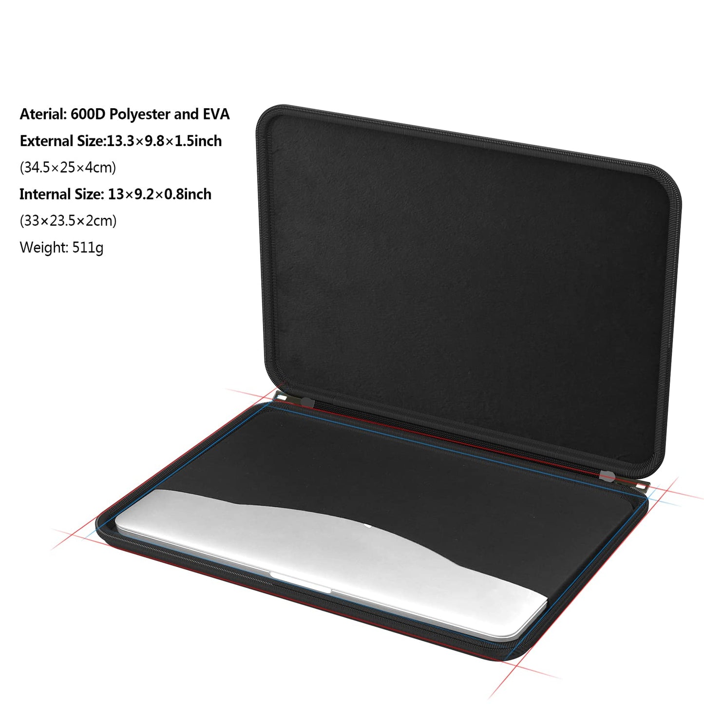 Smatree Hard Laptop Case for 14 inch ASUS Zenbook 14 UX3405CA, 14 inch Zenbook DUO UX8406,for 14inch ExpertBook B5 B5405/B3 B3405, 14inch TUF Gaming A14/ROG Zephyrus G14 2025,for Vivobook 14 Flip/S 14
