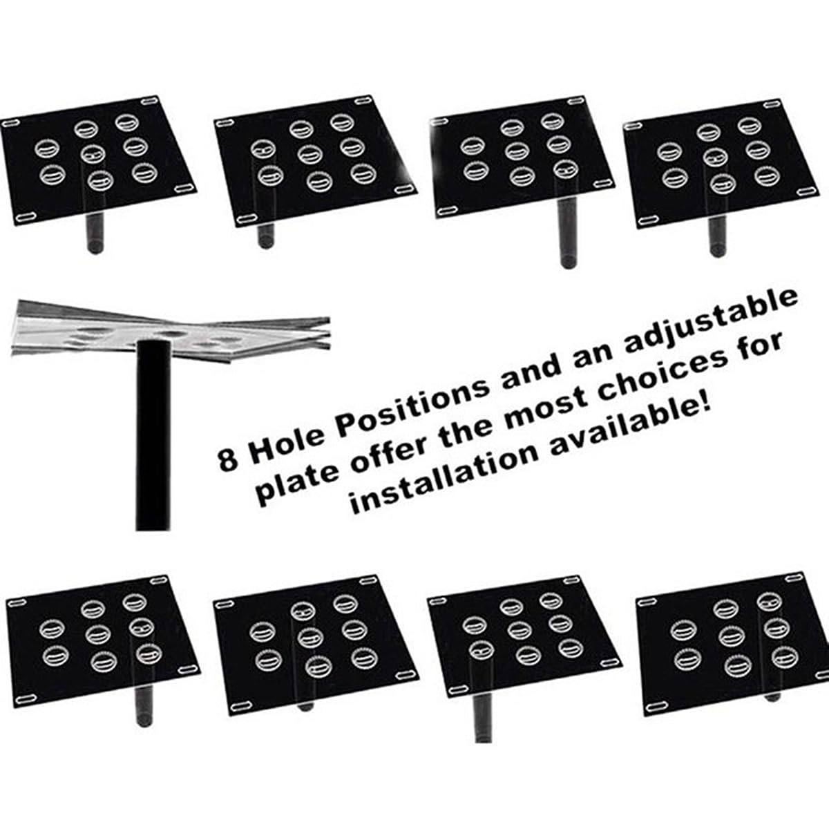 Drill-Free Front Tow Hook License Plate Frame for Volkswagen Golf GTI Jetta 05-10 Jetta Sportwagon 11-14 EOS for Audi TT MK2 Stainless Steel Relocator Holder Front Bumper Frame