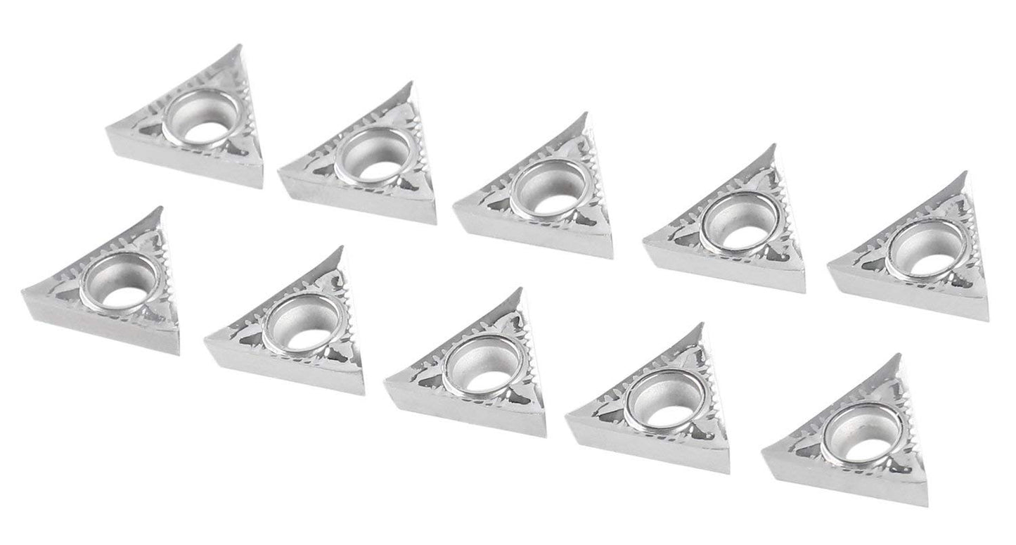 Accusize Industrial Tools Tcgt32.51-LH Carbide Inserts, for Machining Aluminum, 10 Pcs/Box, 2024-1034x10