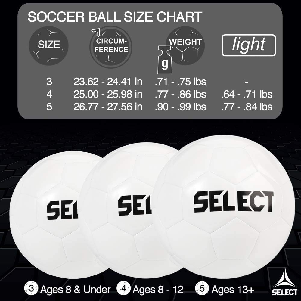 Select Club DB V22 Soccer Ball, Orange/Blue/Yellow, Size 5