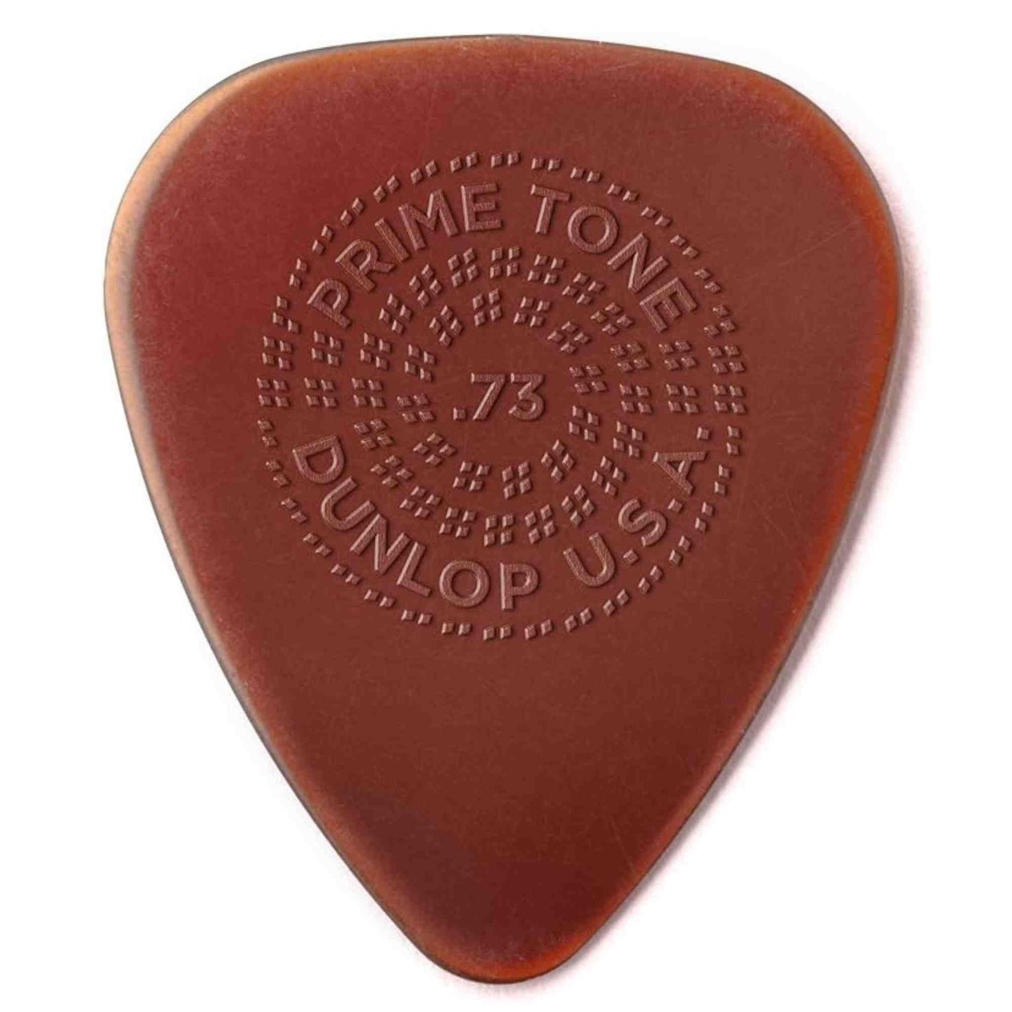 Jim Dunlop Primetone Standard .73mm Sculpted Plectra (Grip) - 12 Pack