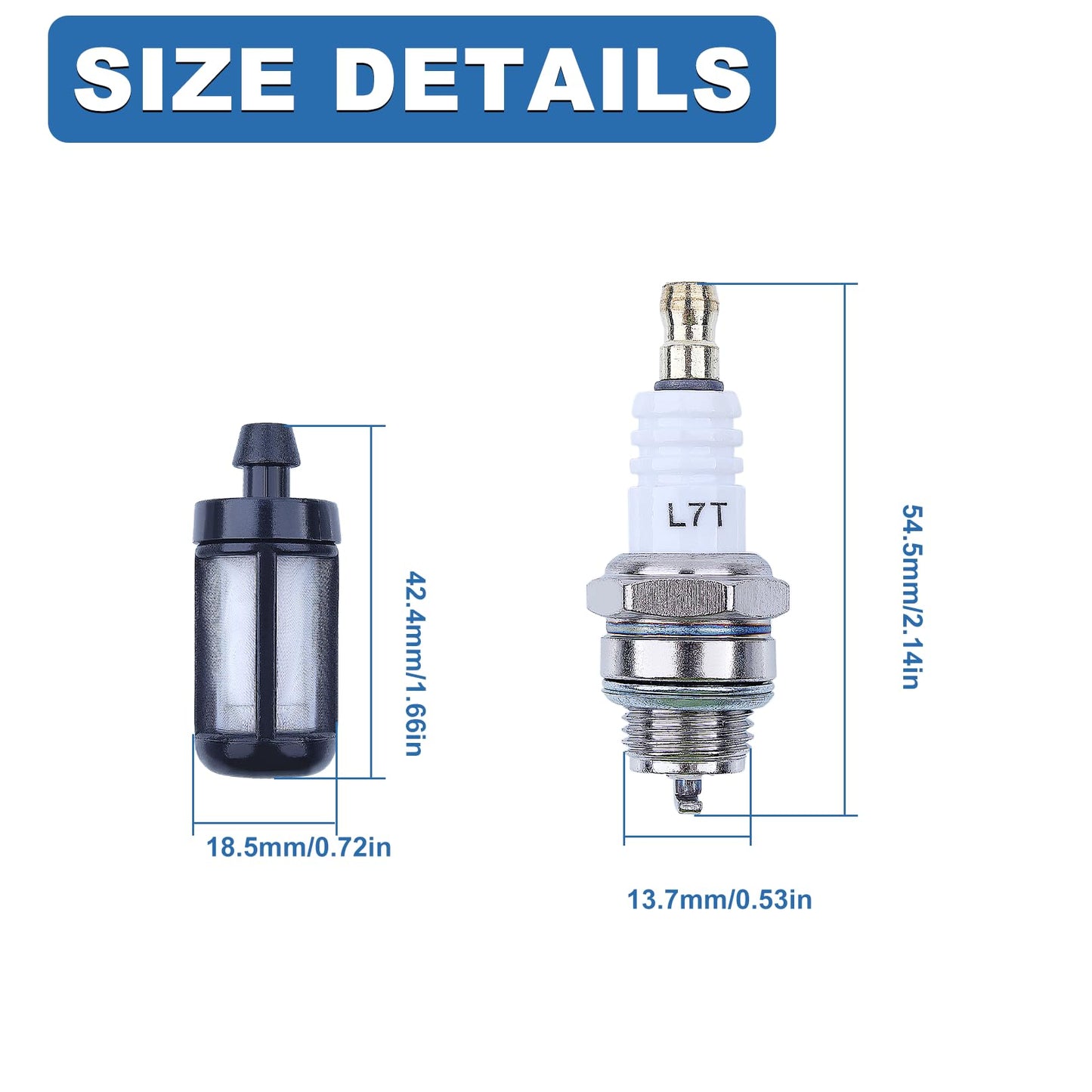 AUMEL 50mm Cylinder Piston Gaskets Kit Fit Stihl TS410 TS420 TS 410 420 Cut-Off Saw Replace 4238 020 1202.