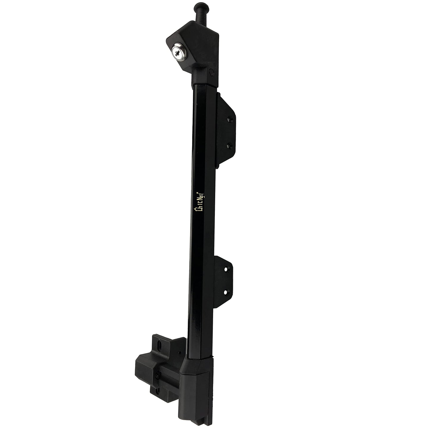 Chic Nyst Gate Latch Magnetic Top Pull Latch Keeper for Swimming Pool or Garden or Fenced Safety Outdoor Gate Latch 21 Inch Black Magnalatch Gates for Kid & Pet Safety