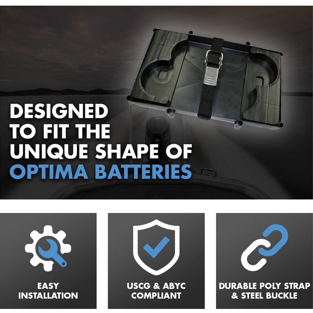 T-H Marine NBH-31-SSC-OPT Optima Battery Tray