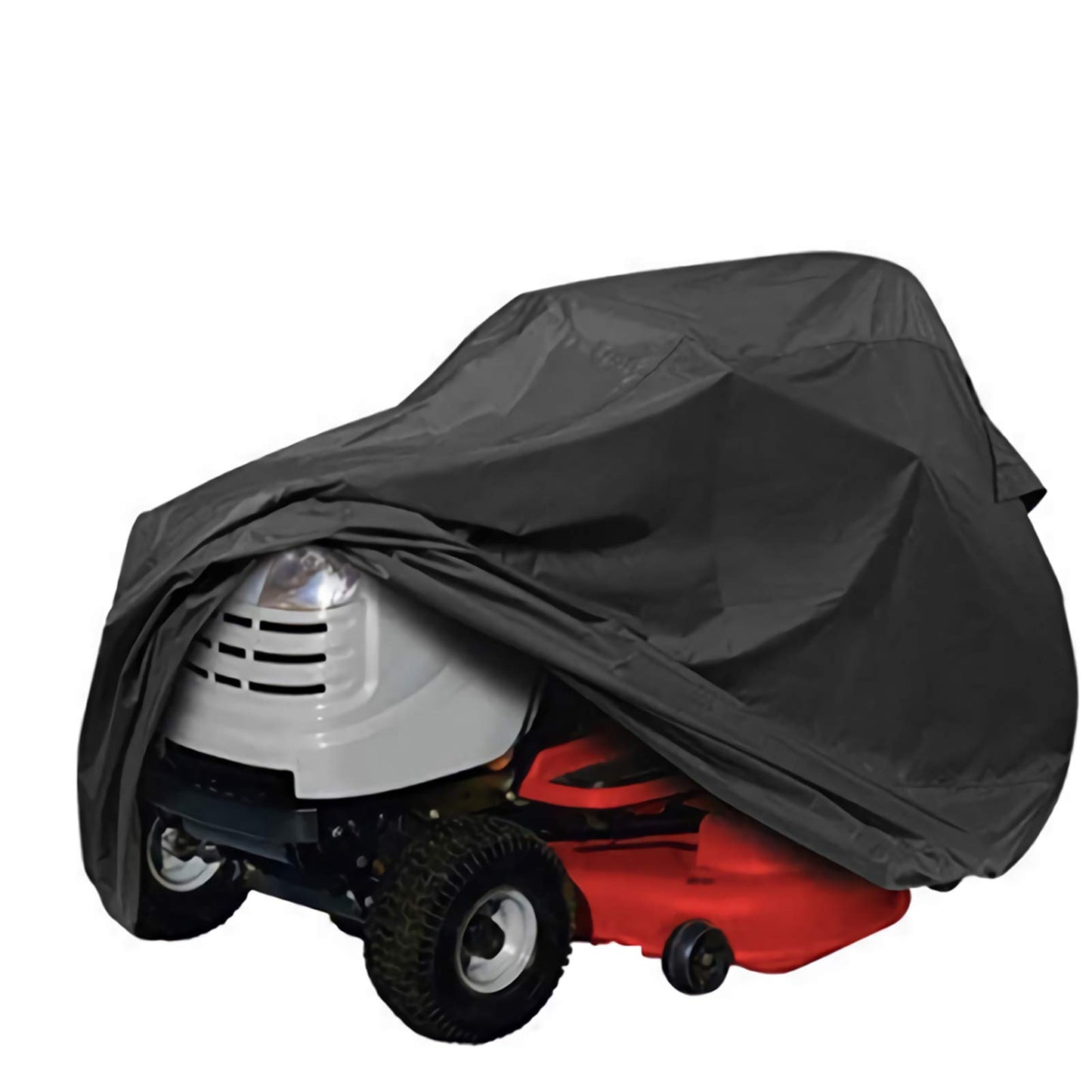Ailelan Lawn Mower Cover, Waterproof Tractor Cover Fits Decks up to 54", Heavy Duty 210D Polyester Oxford, Durable, UV, cub Tractor Cover Cover for Your Rider Garden Tractor, 72" L x 54" W x 46" H