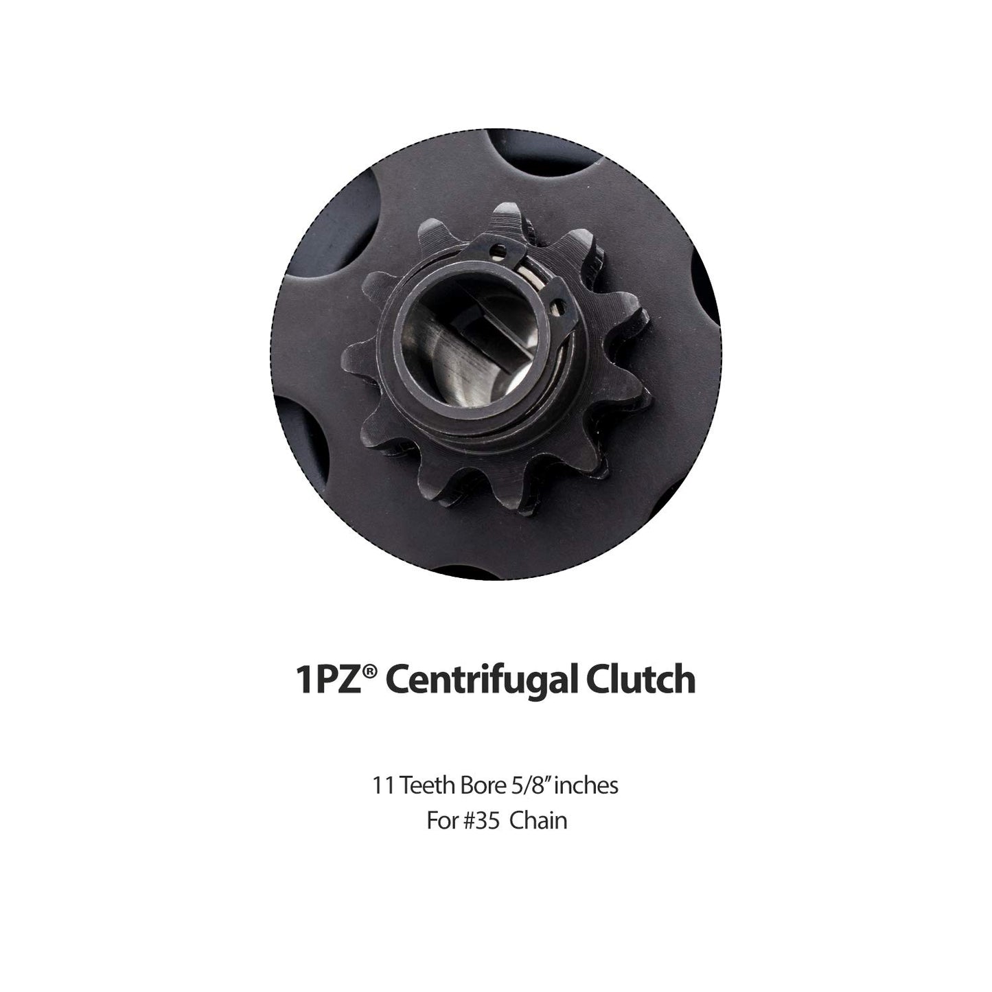 1PZ BA5-11T Centrifugal Clutch 5/8" Bore 11T for 2.8 HP 97cc Baja Mini Bike Go Kart 11Tooth Sprocket #35 Chain